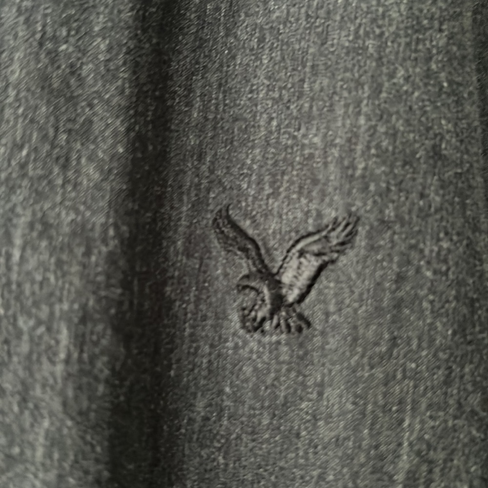 Mens American Eagle XL charcoal button down - Picture 2 of 5